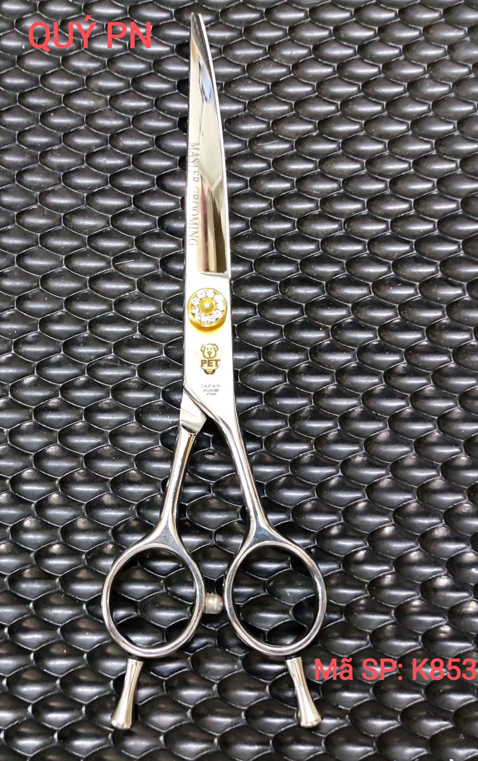 Kéo cắt cong Grooming Scissors K853 (7.0 inches)